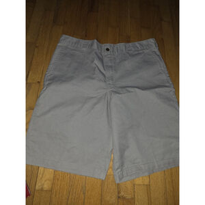 Mens DICKIES GRAY 38x22 Relaxed Fit Shorts Flat Front